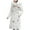 White, variant on Women's Hooded Thickened Long Down Jacket Maxi Down Parka Puffer Coat Mid-length Slim-fitting Cotton Coats Thickened Hooded Large Collar Cotton Coats