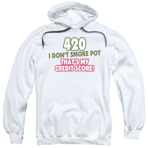 - 420 Credit Score - Pull-Over Hoodie - XXXX-Large