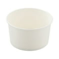 thumbnail image 3 of Coppetta 8 oz Round White Paper To Go Cup - 3 3/4" x 3 3/4" x 2 1/4" - 200 count box, 3 of 4