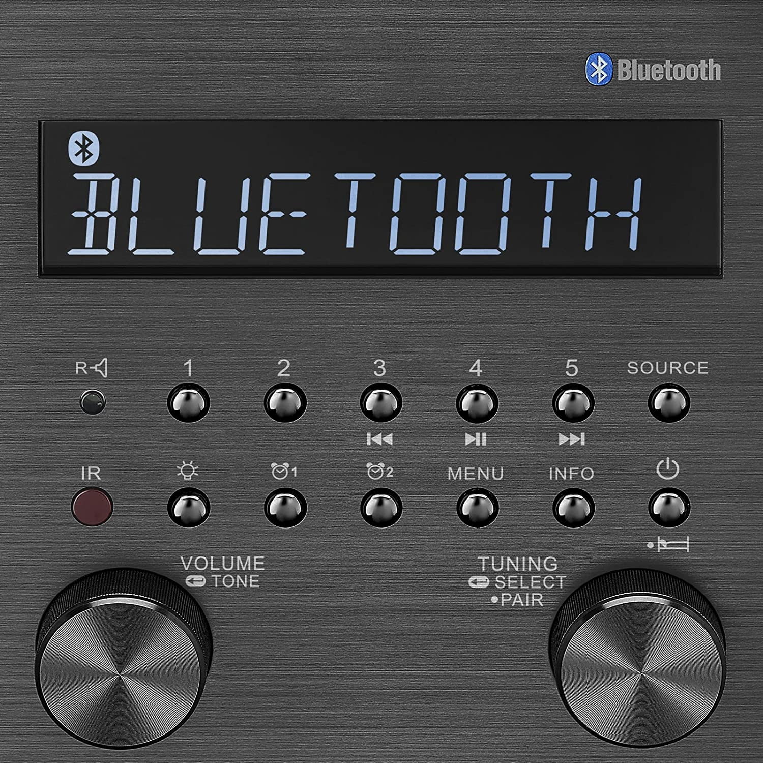 FM-RBDS/AM/BT Table Top Radio