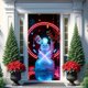 thumbnail image 4 of Yhmxh Tapiz para puerta de Navidad, 4 of 6