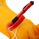 thumbnail image 4 of Adjustable Inflatable Life Jacket with Reflective Stripes and Whistle (Black), 4 of 4