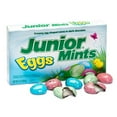 thumbnail image 2 of JUNIOR MINTS EGGS Limited Edition Easter Spring Dark Chocolate Candy Candies Gluten Free and Peanut Free Movie Theater Box, 3.5 oz (6 Boxes), 2 of 4