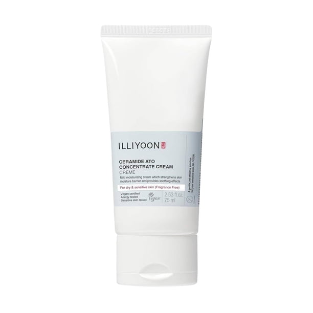 【正規品】ATO INTENSIVE MOISTURE CREAM 120ml Illiyoon Ceramide Ato Concentrate Cream | Moisturizer for Dry