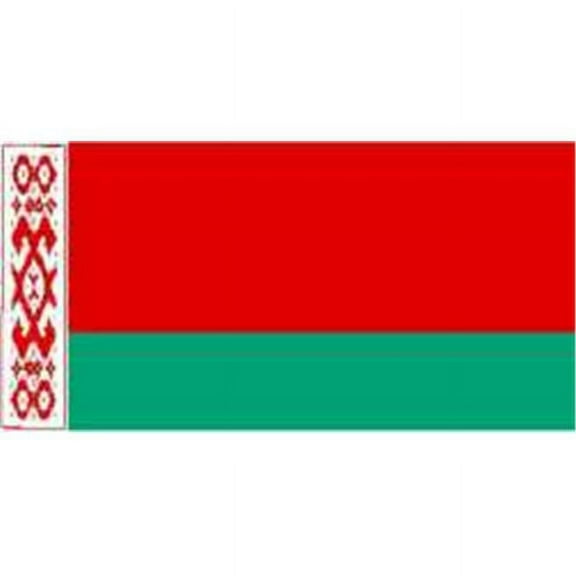 Annin Flagmakers 190626 3 ft. x 5 ft. Nyl-Glo Belarus Flag