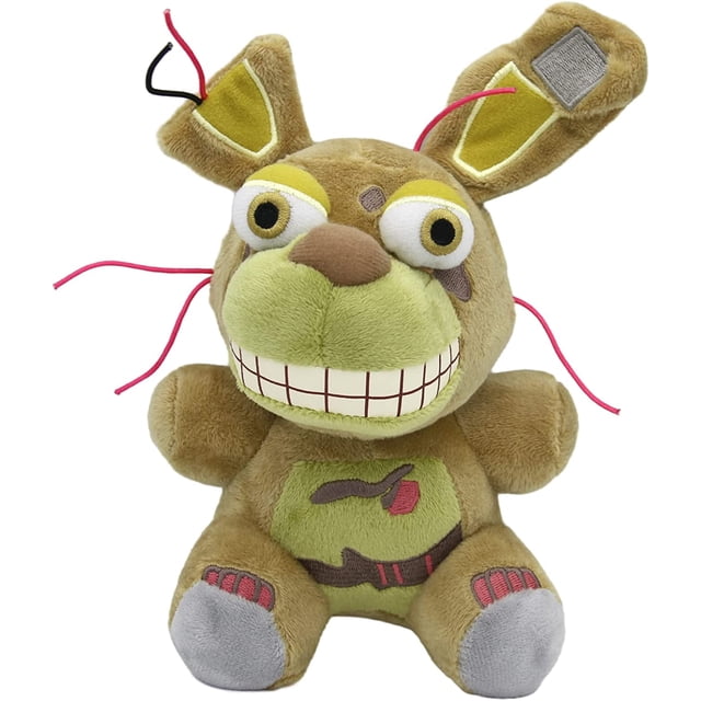 Springtrap - Peluche de 7 pulgadas, Five Nights at Freddy's, peluches FNAF para fanáticos Xishao Juguetes