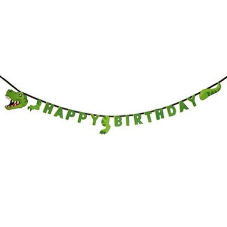 Dinosaur Happy Birthday Banner Party Decoration Special Events