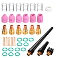 thumbnail image 1 of Generic 40Pcs TIG Soldering Torch Accessories Collet Bodies Collets Heat-Resistant Glass Cup Welding Tool Kit for WP-9/20/25, 1 of 7