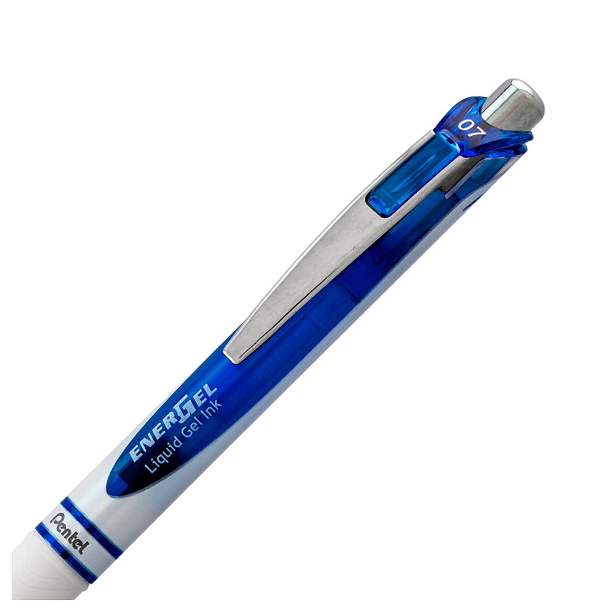 Pentel PENBLN77PWC Ener Gel Liquid Ink Retractable Pens, Blue