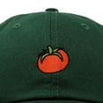thumbnail image 2 of Dalix Tomato Embroidered Cap Cotton Baseball Cute Cool Dad Hat Womens in Dark Green, 2 of 5