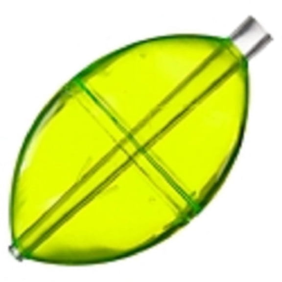 Double X Tackle Tough Bubble 2" Fishing Float Chartruese, 2-pack
