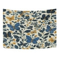 thumbnail image 4 of WOBOGO Blue Butterflies Pattern Tapestry 90×60in Home Living Room Bedroom Wall Hanging Ornaments, 4 of 10
