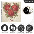 thumbnail image 3 of Dishwasher Sticker Magnetic Dishwasher Sticker Magnetic Decorative Sticker Refrigerator Sticker Dishwasher Decorative Stickers Three Valentine's Day Roses, 3 of 6