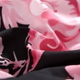 thumbnail image 6 of Flymme Black Comforter Set with Sheets 7-Piece Queen Size Bed in a Bag Pink Floral Print Bedding Set for Women Bedroom Decor, 6 of 8
