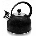 thumbnail image 1 of Tetera Hervidor Silbadora De Acero Inoxidable Negro De 2.5l Negro, 1 of 5