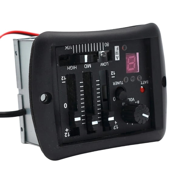 COMA de GUITARIA EQAYA EQAITOR Portable Preamp EQ sintonizador para guitarra popitar