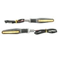 thumbnail image 2 of Turn Signal Lights, ABS Motorcycle LED Warning Light  For Off Road Carbon Fiber, 2 of 8