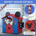 thumbnail image 3 of Disney Mickey Mouse Plastic Indoor,Outdoor Playhouse with Easy Assembly, 3 of 15