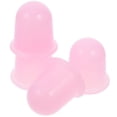 thumbnail image 1 of LNGOOR 4 Pcs Gobelets en Silicone Gobelets de Massage pour Ventouses Rose, 1 of 8