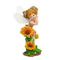 thumbnail image 1 of Fairy Garden Decor Courtyard Elf Ornament Statues Resin Outdoor Figurines Crafts Ornaments, 1 of 7