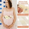 thumbnail image 1 of WASHWEPE Cinturón Decorativo Beige Para Maternidad Con Suave Y Práctico Para Fiestas, 1 of 8