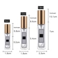 thumbnail image 3 of Empty Refillable Portable Perfume Bottle Traveler Glass Spray Atomizer Transparent Perfume Container, 3 of 9