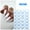 F, variant on Gradient French Line Nail Art Stickers - Self-Adhesive Curved Stripes Nail Decals, French Tips Guides Designs for DIY Manicure