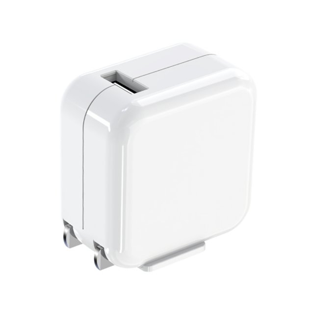 Cargador de pared USB compatible con iPad y iPhone, adaptador de cargador portátil de 12 W y 2,4 A, compatible con iPad 4, 3, 2, Mini, Air 2, Pro y iPhone 11, X, Xs Max, XR, 8, 7, 6, 6s