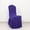Purple, variant on BalsaCircle White Fitted Spandex Stretchable Banquet Chair Cover Ruffle Pleated Skirt Party Events Decorations