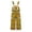 wei163-Yellow, variant on IWRICH Christmas Overalls for Men Xmas Santa Plush Jumpsuit with Pockets Adjustable Straps Straight Leg Festive Workwear Yellow XL
