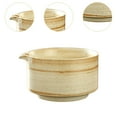thumbnail image 6 of TISHITA Matcha Bowl Handcrafted Matcha Accessories for Whisking Matcha Traditional Porcelain Tea Bowl for Japanese Matcha Preparation Yellow, 6 of 8