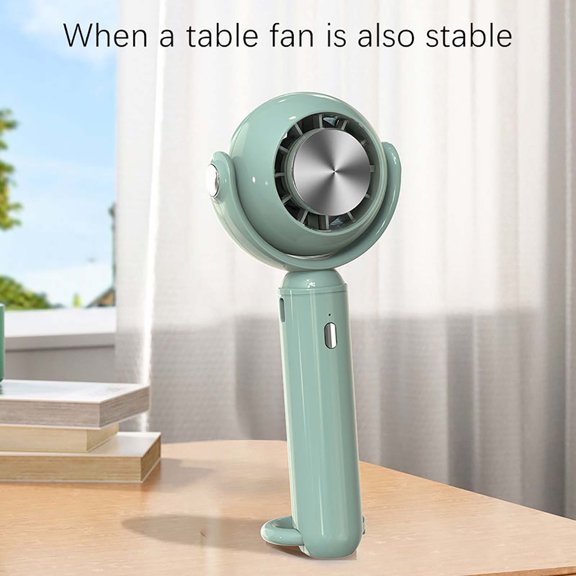 XGFHYJEH Hand Held Fan, Mini Fan Handheld, Hand Held Fan Rechargeable, Portable Folding Hand Held Cooling Fan