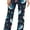 Cool Shark Cartoon, variant on Galaxy Alien Astronaut Women's Straight Lace Up Yoga Pants Flare Loose Comfy Lounge Wide Leg High Waist