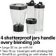 thumbnail image 3 of Licuadora Stay or Go Hamilton Beach 52400 con jarra de 945 ml 2 vasos de viaje 475 ml, 3 of 5