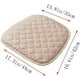 thumbnail image 2 of Nvzi Paquete de 2 cojines de espuma viscoelástica para sillas con lazos para sillas de comedor, almohadilla antideslizante para silla de comedor de cocina y cojín de asiento (beige), 2 of 5