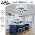 thumbnail image 4 of LED Ceiling Light Modern Design Creative Flower Shape Ceiling Lamp For Living Room Bedroom Dining Room Office Light 3000K/4000K/6500K 3 Brightness Adjustable, 4 of 8