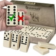 thumbnail image 1 of Juego de dominó Queensell Mega Large, doble, 6 con 28 fichas, 1 of 8