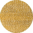 thumbnail image 1 of Ahgly Company Indoor Round Abstract Orange Abstract Area Rugs, 3' Round, 1 of 6