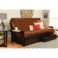 thumbnail image 1 of Phoenix Frame Queen-Espresso Finish- Trail Saddle Mattress-Stora Drawers, 1 of 1