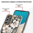 thumbnail image 4 of Allytech Samsung A53 5G Phone Case, Galaxy A53 5G Case, Clear Transparent Soft TPU Rubber Anti-scratch Military Grade Protective Shockproof Case Shell - Flowers, 4 of 5