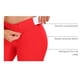 thumbnail image 4 of Shorts CRZ YOGA Sensación Naked Cintura Alta 15 cm Rojo XL, 4 of 4