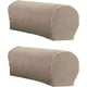 thumbnail image 1 of Fundas de reposabrazos suaves y elásticas de felpa, fundas de reposabrazos elásticas para sillas y sofás, fundas para brazos de sofá, fundas protectoras para sillones reclinables, juego de 2, 1 of 7