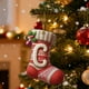 thumbnail image 1 of 26 Letters Acrylic Christmas Stocking Ornaments Style Hanging Decor For Christmas Tree Festive Holiday Gift, 1 of 4