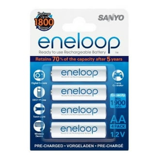 Sanyo Eneloop Rechargeable Battery 8x AA, 4x AAA 3rd Gen 1800X