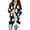 #01Black, variant on Women's Halloween Sketch Pumpkin Floral Print Open Front Long Sleeve Cardigan Fall Outer Coat