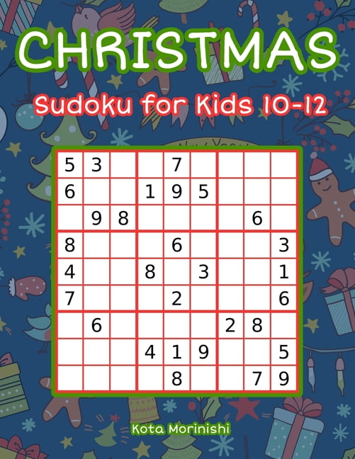 sudoku puzzle books for kids christmas sudoku for kids 10