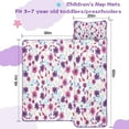 thumbnail image 5 of Pioneer Flower Floral Print Pattern Toddler Nap Mats for Kids Preschool,Sleeping Mat Bag or Kids,Toddler Sleeping Bag,Toddler Nap Mat or Daycare, 5 of 6