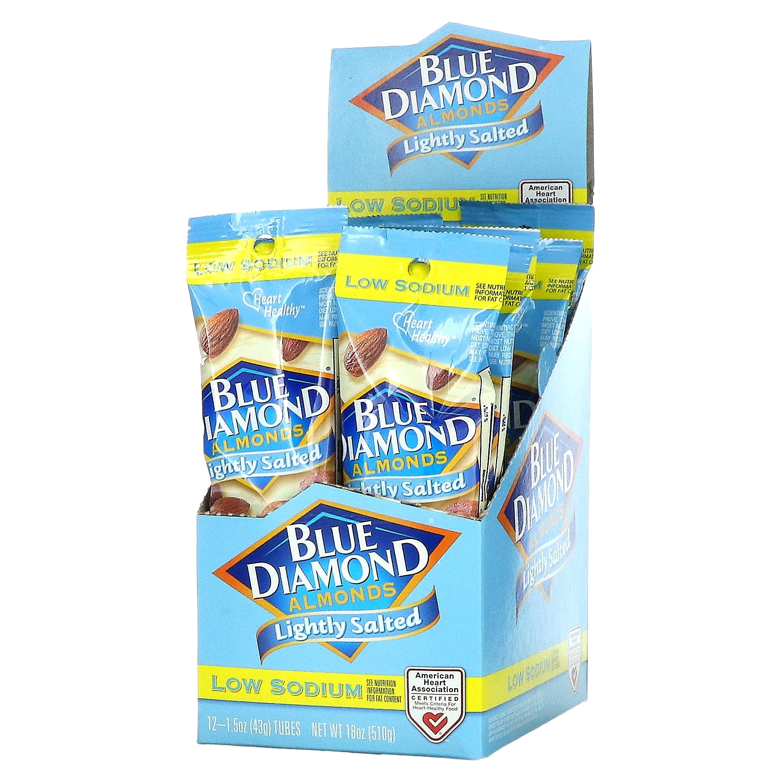 Blue Diamond Nuts Lightly Salted Almond 1.5 Oz. 12/Box 220-00736