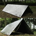 thumbnail image 1 of Fridja Outdoor Emergency Tent Blanket Sleeping Bag Survival Reflective Shelter Camping, 1 of 7