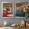 thumbnail image 4 of 2 Piece Set Old Dog Classics Premium Framed Canvas - Ready to Hang - 22.5 x 30.5 Each - Gold Frame, 4 of 8